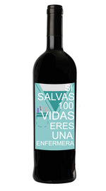 Cargar imagen en el visor de la galería, Botella Vino Jumilla Regalo Sanitarios (Si Salvas Una Vida) - Delampa
