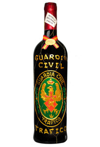 Botella vino Guardia Civil de Tráfico - Delampa