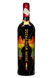 Botella Vino Jumilla Regalo Bandera LGTBI (Drink With Pride) - Delampa