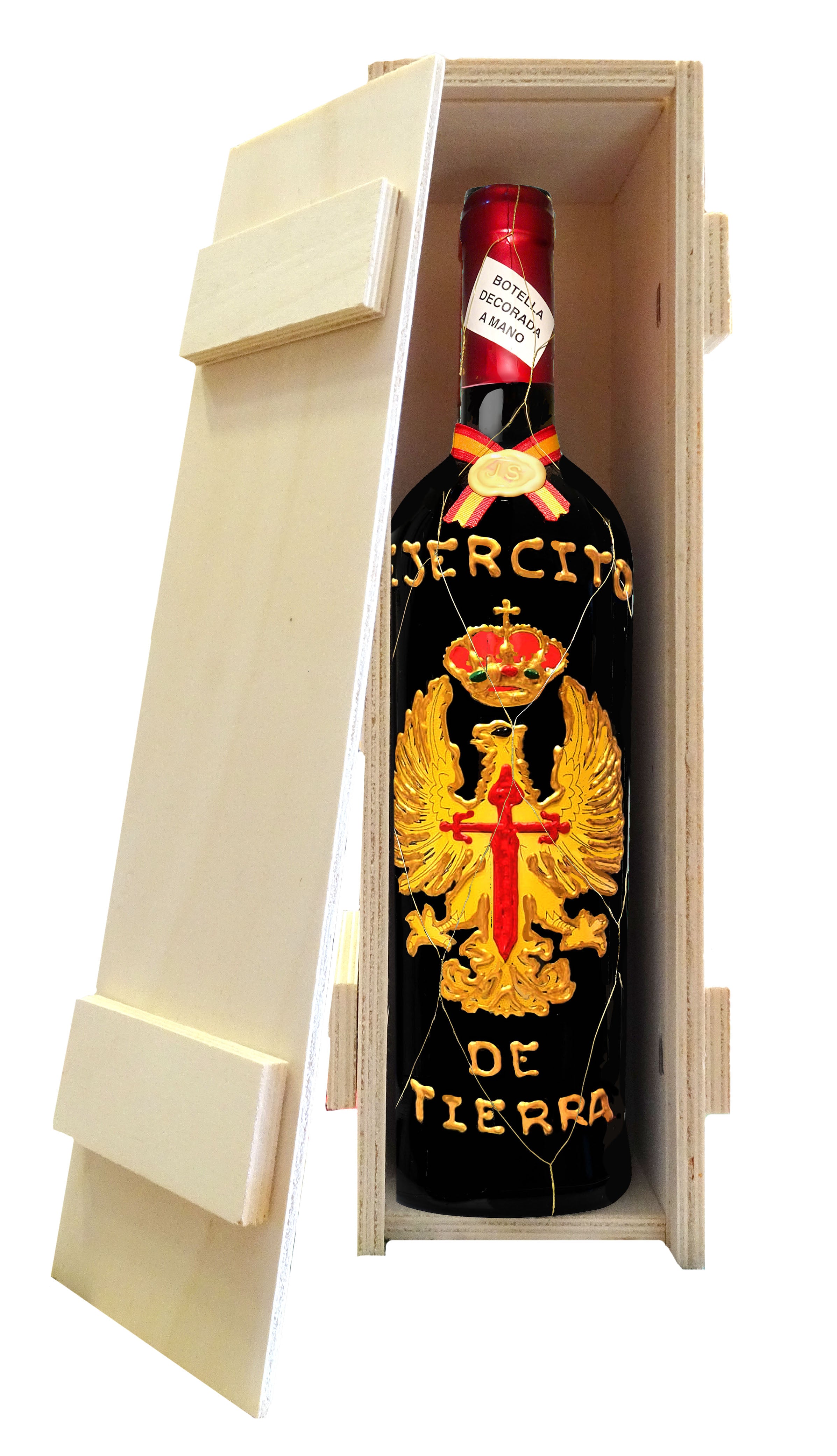 Botella vino Ejercito Tierra - Delampa