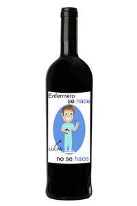 Botella Vino Jumilla Regalo  Enfermeria - Delampa