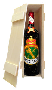 Botella vino Guardia Civil - Delampa