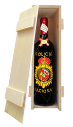Cargar imagen en el visor de la galería, Botella vino Policia Nacional - Delampa
